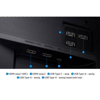 Монитор Samsung LS32FM702UIXUA | Зображення 1