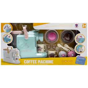 Детская бытовая техника "Кофемашина" XS-25097(Turquoise) световые и звуковые эффекты