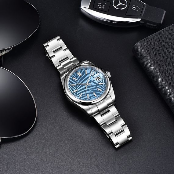 Годинник P2agani Design PD-1715 Silver-Blue | Зображення 1