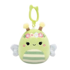 Мягкая игрушка на клипсе Пчелка Сибил Squishmallows SQCP00460, 9 см