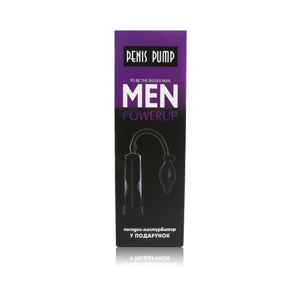 Вакуумна помпа з ручною «грушею» Men Powerup Sex Aura | Зображення 5
