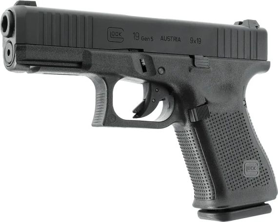 Пістолет страйкбольний Umarex Glock 19 Gen 5 Blowback Gas кал. 6 мм. Black | Зображення 2