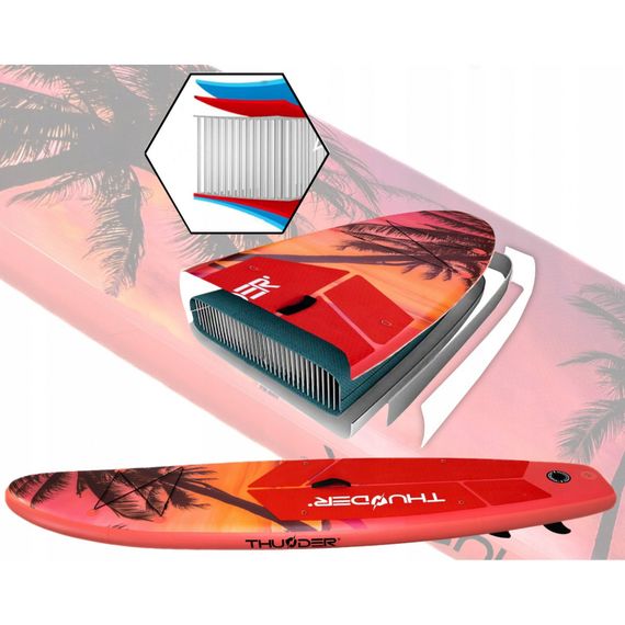 Надувна дошка SUP THUNDER Isle 320 см з веслом | Зображення 6