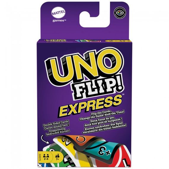 Настільна гра Uno Flip Express (Подвійна гра Експрес)