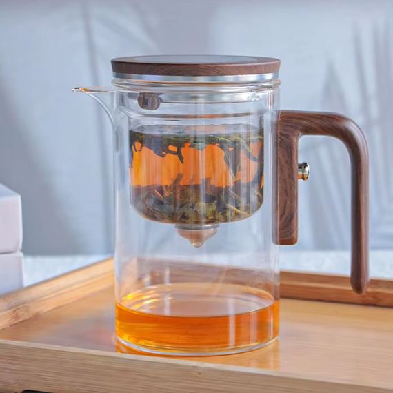 Чайник для заваривания TeaPot D-10 Square 600ml Transparent | Зображення 6
