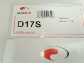 Дроти запалювання Lanos 1.4, JANMOR (D17S) короткі (307-3707080-10)