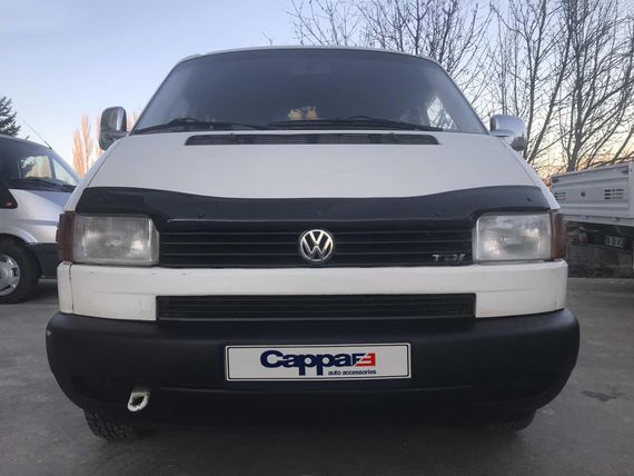 Дефлектор капоту (прямі фари) (EuroCap V1) для Volkswagen T4 Caravelle/Multivan | Зображення 2