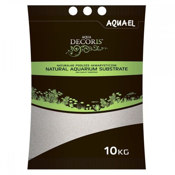 Пісок Aquael для акваріума кварцевий 0,1-0,3 мм 10 кг