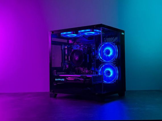 Ігровий ПК GAMING PC Tower / Intel Core i5-11400F (6 (12) ядер по 2.6 - 4.4 GHz) / 16 GB DDR4 / 500 GB SSD / nVidia GeForce RTX 3060, 12 GB GDDR6, 192-bit б/в | Зображення 1