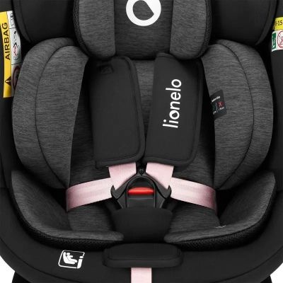 Автокрісло Lionelo Navy I-Size Black Pink (LO-NAVY I-SIZE BLACK PINK) | Зображення 2