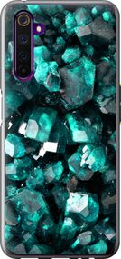 Чехол на Realme 6 Pro Кристаллы 2 "3674u-1893-17620"