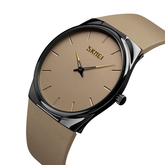 Наручний годинник Skmei 1601SAT Brown | Зображення 1
