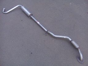 Резонатор Lanos Евро-2, BOSAL (293-049) з приймальнею трубою під хомут (TF69Y0-1202008-31)