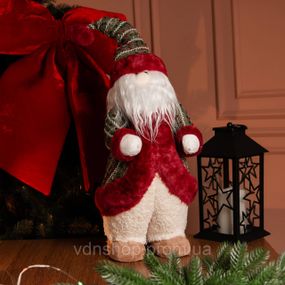 Новорічна фігурка Скандинавський Санта 23×23×66 (см) Червоний CR-4-7