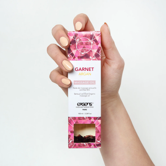 Масажна олія EXSENS Garnet Argan (чуттєве з гранатом) 100мл, натуральна | Зображення 2
