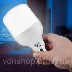 Лампочка для аварийного освещения, аккумуляторная Almina DL-030, 30 Вт, Е27, до 3 часов работы