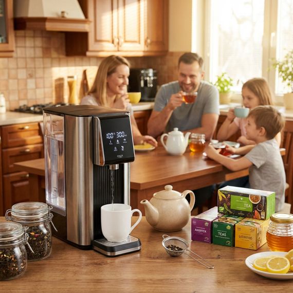 Диспенсер для гарячої води Adler AD 1356, 2,5 л, 2600 Вт, 7 температур, миттєвий нагрів | Зображення 7