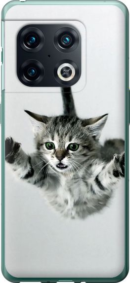 Чехол на OnePlus 10 Pro Летящий котёнок "2322u-2588-17620"