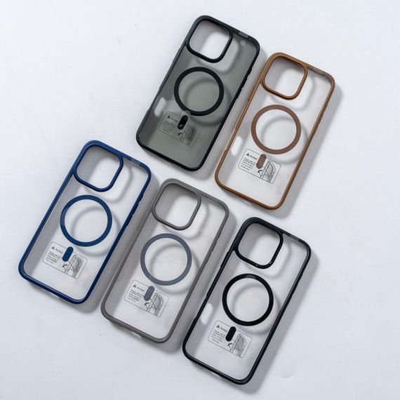 Чохол для смартфона Spigen AAA Magnetic Color for Apple iPhone 16 Brown | Зображення 3