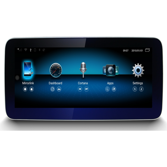 Штатна магнітола Torssen Mercedes C-class 2011-2014 NTG 4.5 10.25 4/64 4G Carplay+360