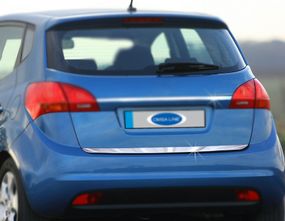 Накладка на багажник нержавейка OmsaLine - Итальянская Нержавейка для Kia Venga 2010-2019 гг