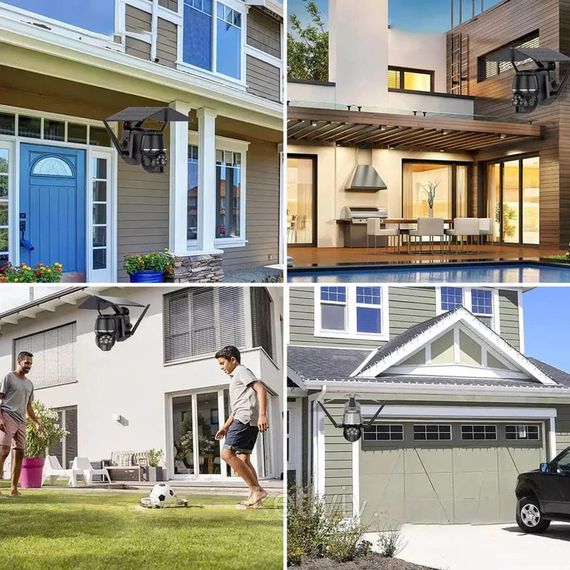 Вулична WiFi камера відеоспостереження з 1080P, нічним баченням та двостороннім аудіозв'язком XPRO Q7 (234572830_3528) | Зображення 2