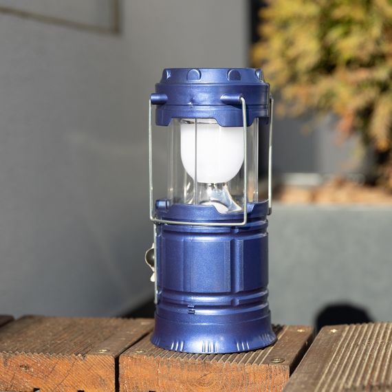 Ліхтар кемпінговий акумуляторний підвісний USB 9×20 см туристичний підвісний ліхтар 36Вт Синій HP-DT-1 | Зображення 7