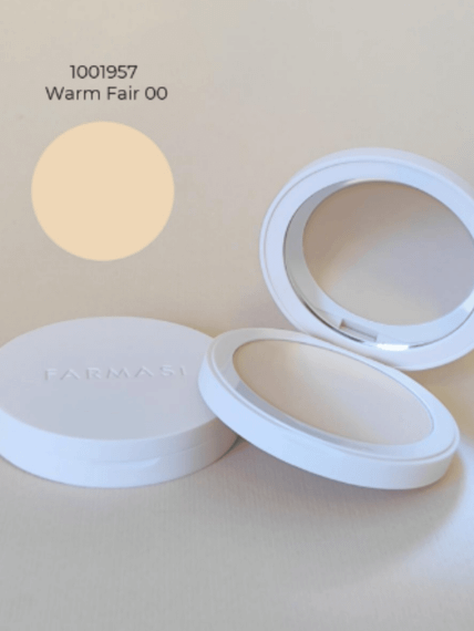 Пудра компактная Farmasi Warm Fair 00 12 г | Зображення 1