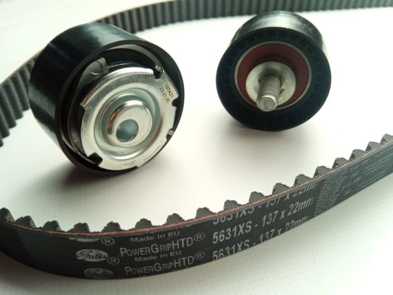 Ремінь ГРМ+ролики ВАЗ 2170, Gates (K015631XS) к-т (21126-1006040-86) | Зображення 1