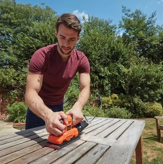 Вібраційна шліфувальна машина Black&Decker BEW220 | Зображення 2