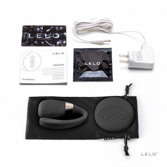 Вібратор для пар LELO Tiani 3 Black, 2 мотори, пульт ДК | Зображення 1