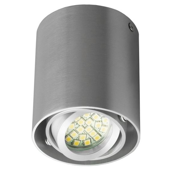 Подсветка тубус накладная AL-81/1 GU10 Alum IP20 MR16 | Зображення 1