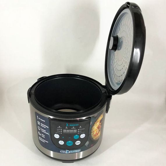 Мультиварка SeaBreeze SB-044 900 Вт, побутові мультиварки рисоварки, електро скороварка, кашеварки | Зображення 8