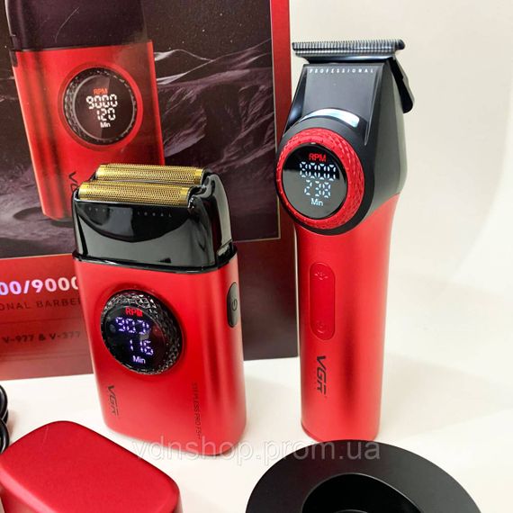 Машинка для стрижки волосся з різними насадками VGR, Машинка для стрижки волосся потужна ZK-34 | Зображення 5