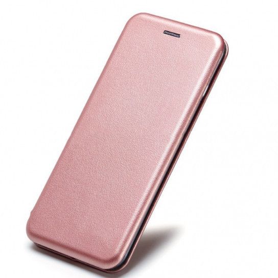 Шкіряний чохол (книжка) Classy для Xiaomi Redmi 7A Штучна шкіра, Чохлі, Rose Gold, Штучна шкіра, Слот для візитки, Чохол книжка | Зображення 1