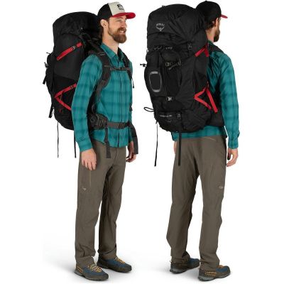 Рюкзак туристический Osprey Aether Plus 100 black - S/M - чорний (009.2426) | Зображення 7