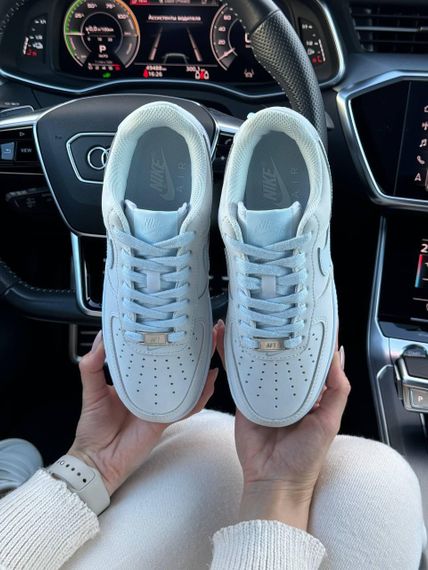 Жіночі кросівки Air Force 1 Grey Blue 41 26 | Зображення 6