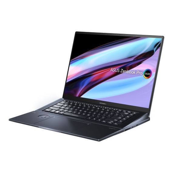 Ноутбук ASUS Zenbook Pro 16X UX7602ZM-ME116W 16' 4K OLED Touch, Intel i7-12700H, 32GB, F1TB, NVD3060-6, Win11, Черный (90NB0WU1-M005A0) | Зображення 3