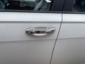 Накладки на ручки (4 шт, нерж) OmsaLine - Итальянская нержавейка для Volkswagen Lavida/e-Lavida 2019-2024