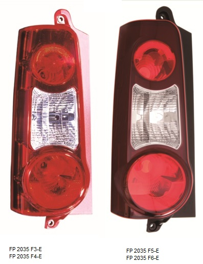 Фонарь задний Citroen Berlingo, Peugeot Partner 12- правый, 2 дв. (Depo) 552-1934R-UE2 9677205480