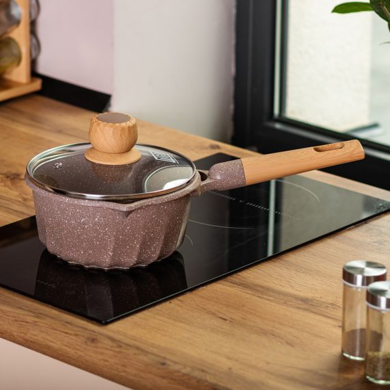 Сотейник з антипригарним покриттям 2,9 л з товстим дном Ø 18 см MGC HP-4-431CO | Зображення 5