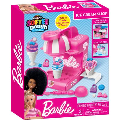 Набор для творчества Cra-Z-Art Barbie Тісто для ліплення, Магазин морозива з формами, набір 8 од (34040CRA) | Зображення 8