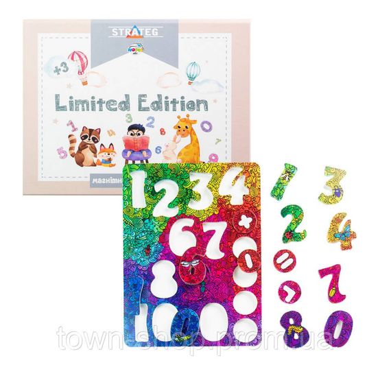 Настольная игра "Магнитная арифметика Limited edition" 30326ST, магнитная доска-сортер