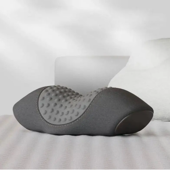 Масажна подушка для шиї м'яка PILLOW, компактний розмір, працює від USB
