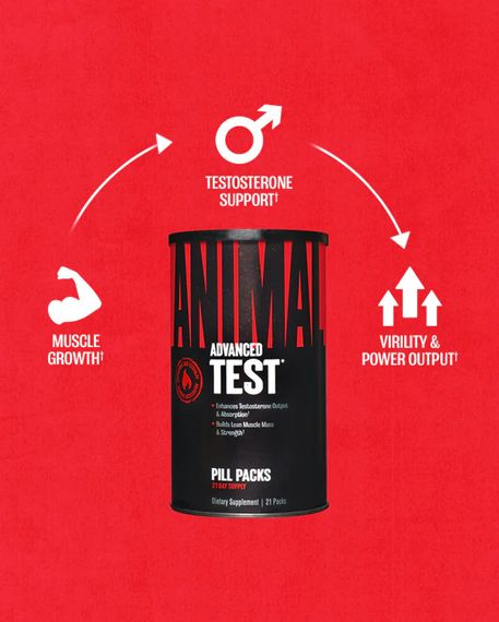 Бустер тестостерону Universal Nutrition Animal Test 21 пакетів | Зображення 1