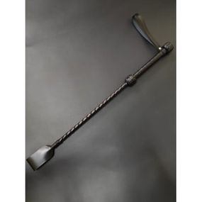 Стек шкіряний БДСМ Candy Hero, довгий, чорний