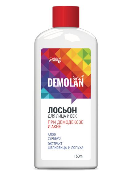 Демолан форте лосьон для лица и век Голден-Фарм 150 мл