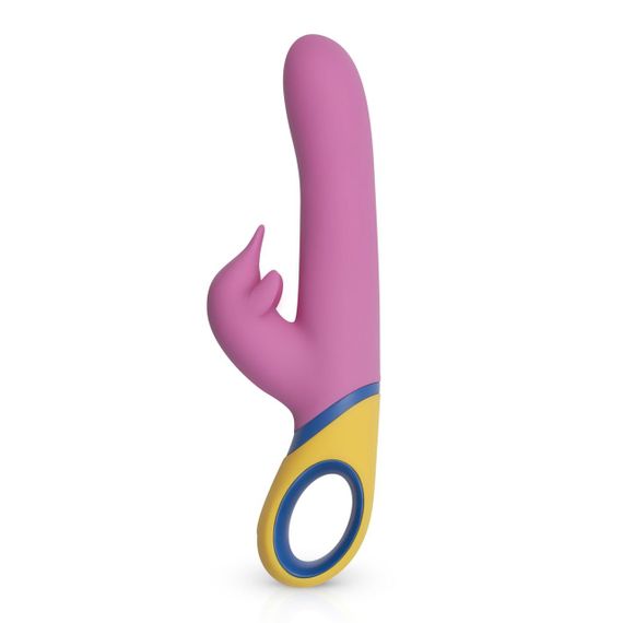Вібратор-кролик PMV20 Dolphin Vibrator: Ротація стовбура, подвійна стимуляція, кліторальний стимулятор "Дельфін" | Зображення 3