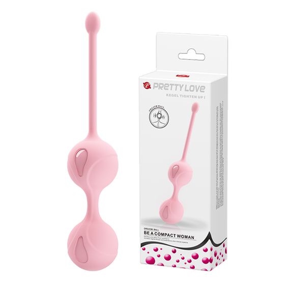 Вагінальні кульки - Pretty Love Kegel Tighten Up I Light Pink