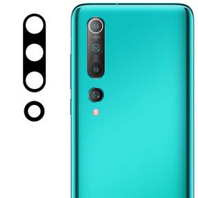 Гнучке захисне скло 0.18mm на камеру (тех.пак) для Xiaomi Mi 10 Чорний